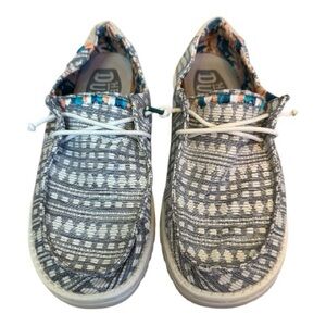 Hey Dude Gray‎ Patterned Shoes